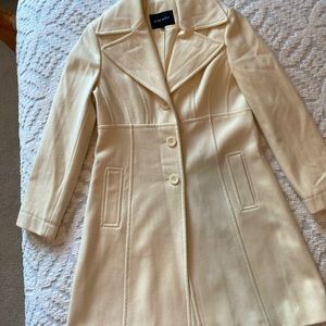 Nine West Cream Pea Coat